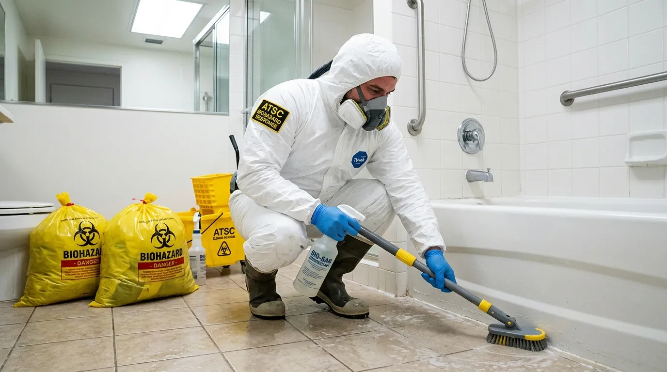 Decontamination equipment deployed for Blood Cleanup in Spring Valley